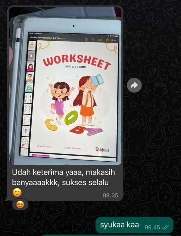 Bukti chat
